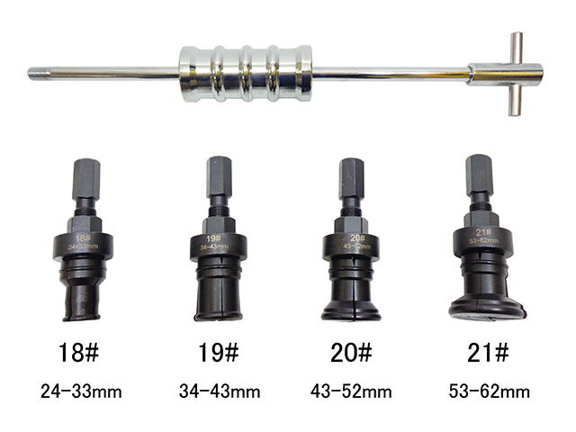 インナーベアリング用 スライディングハンマー セット ビックサイズ対応 24mm-62mm ハブ ベアリング抜き 内掛け ベアリング外し  ベアリングプーラー 工具 : 2016020605 : 自動車整備工具専門店 PeroTools - 通販 - Yahoo!ショッピング