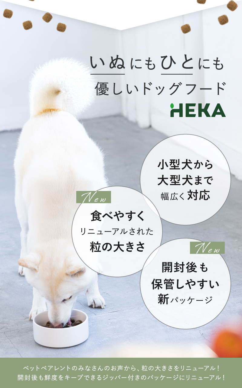 HEKA 【お得な大容量】 犬 グレインフリー サーモン 10kg