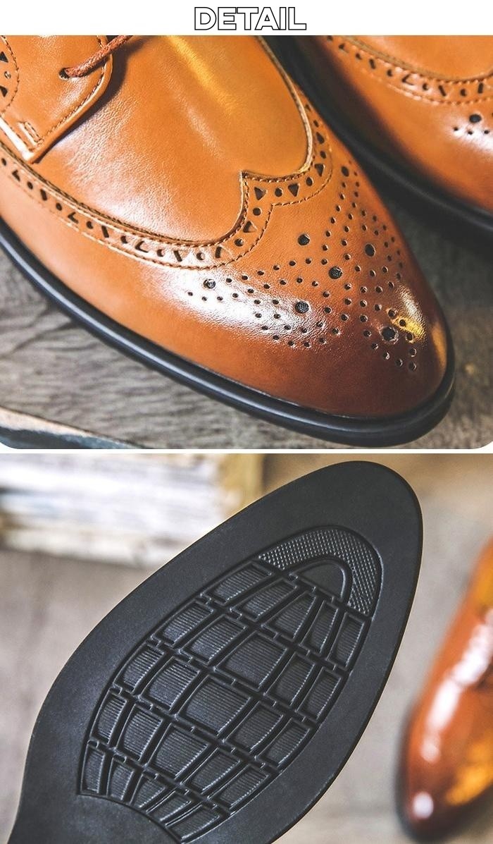 ビジネスシューズ レザーシューズ メンズ靴 ウィングチップ 革靴
