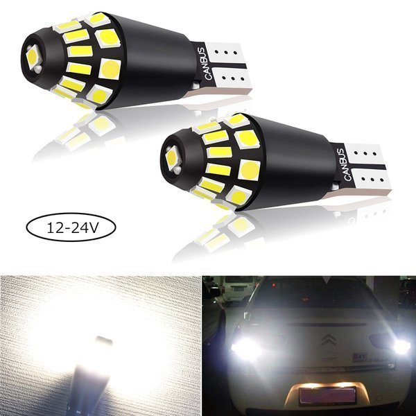 T16 LED バックランプ 爆光 24V 12V 2個 ホワイト バルブ ライト 拡散 キャンセラー 内蔵 トラック 無極性 ft-012  :p7xj67n4nu:明るい車用LED パーシーウッド - 通販 - Yahoo!ショッピング