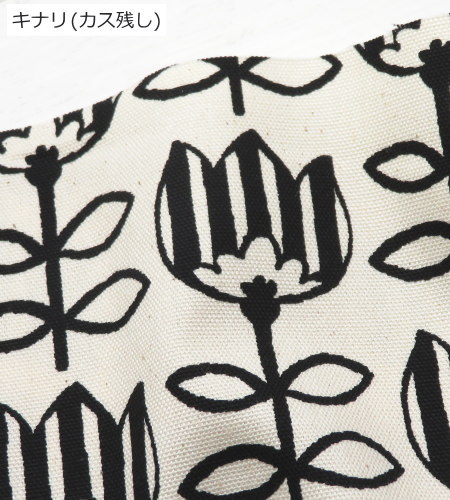 生地 花柄 108cm巾 北欧風 コットンオックス≪チューリップ≫フローラルプリント(850549) 【10cm単位】 日本製  バッグ ポーチ エプロン 布雑貨 母の日 オックス |  | 01