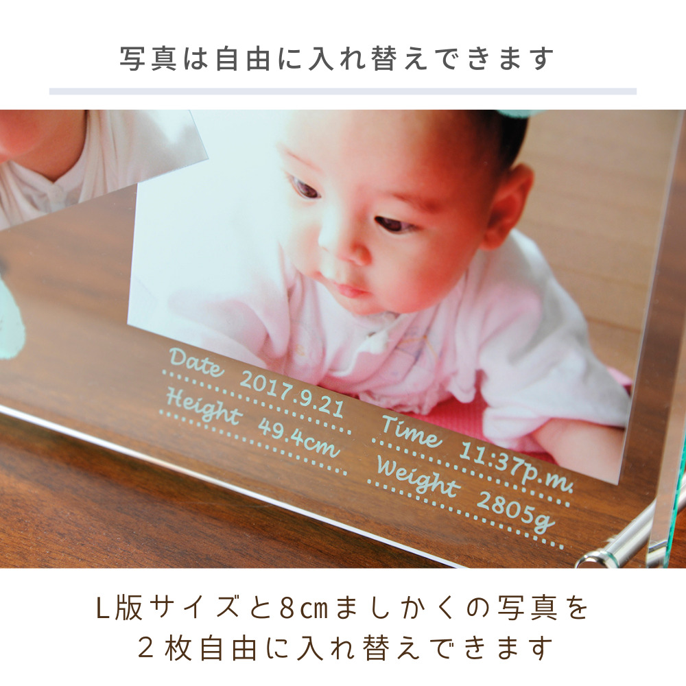 Amazon.co.jp: 手形足形フレームです 新生児メモリーインク