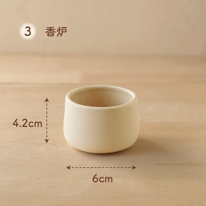 UTATANE ペット仏具 5点セット 犬 猫 ペットメモリアル 花立て 供養皿 香炉 水入れ ろうそく立て 仏壇 かわいい メモリアルグッズ 関連画像5