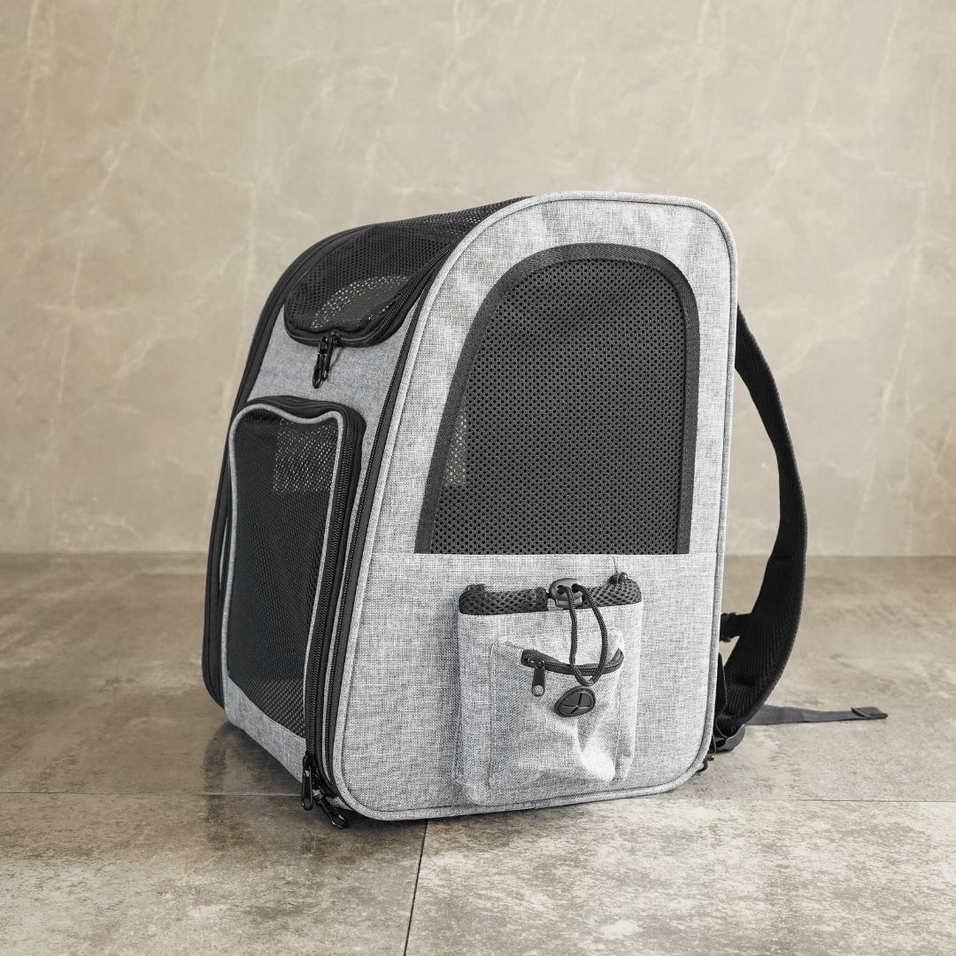 ペット用キャリーリュック 拡張型 猫 キャリーバッグ 折り畳み 犬