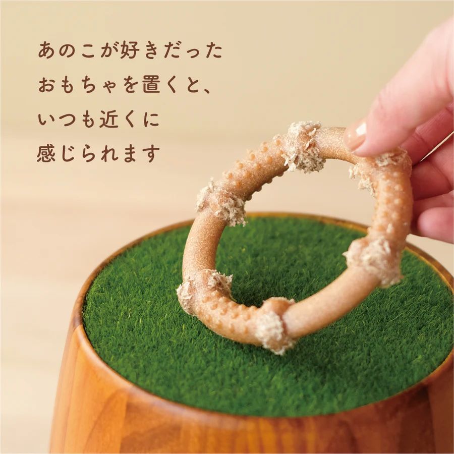 UTATANE ペット骨壺カバー 樽型【ころり...の詳細画像3