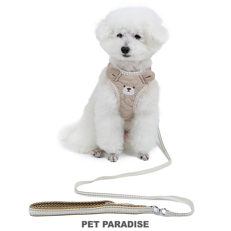 ペットパラダイス犬散歩天満ワークス バウンシーハーネス S迷彩 リード割安 スヌーピー ハーネス&リード 《アストロノーツ》 S / PET