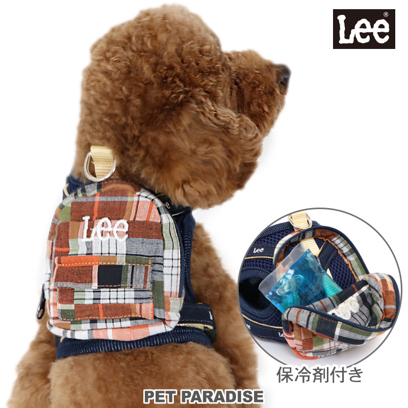 Lee（リー） 犬 ハーネス チェック ポケット 小型犬 | チェック柄