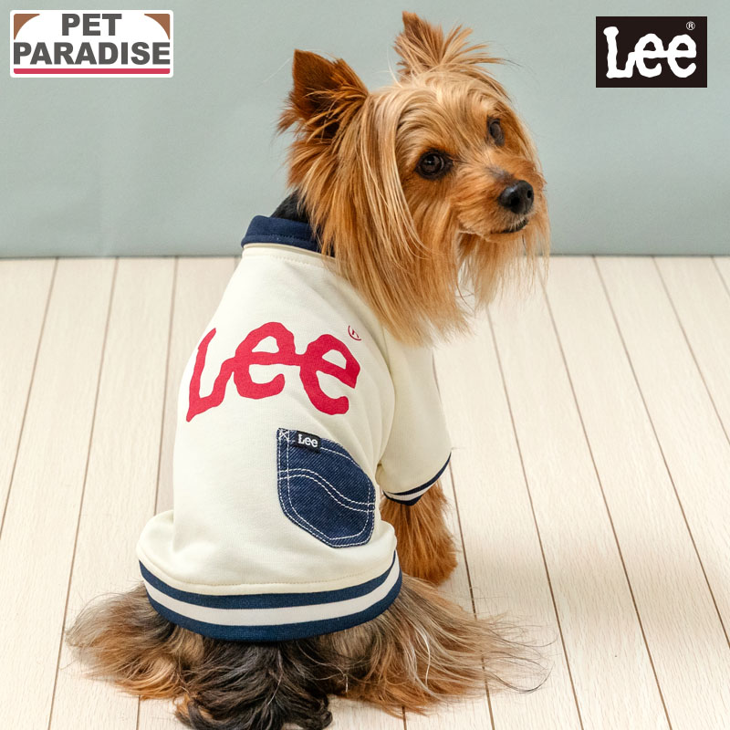 Lee（リー） サマーセール 犬 服 秋 ジップアップ トレーナー 小型犬
