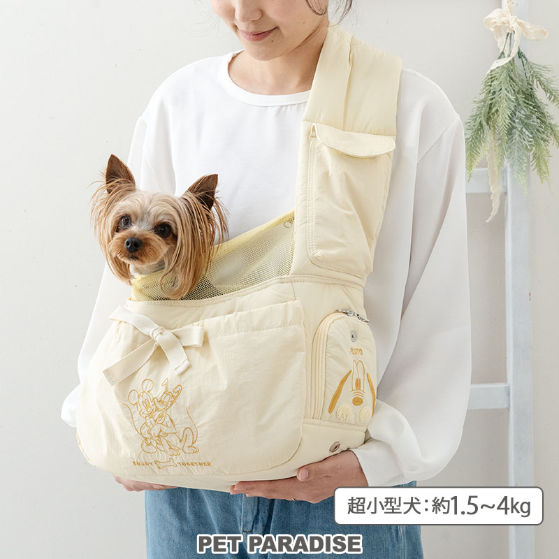 ドッグキャリー  キャスター付き   ディズニー・ミッキーマウス Disney ディズニー ミッキーマウス プルート 犬 キャリーバッグ