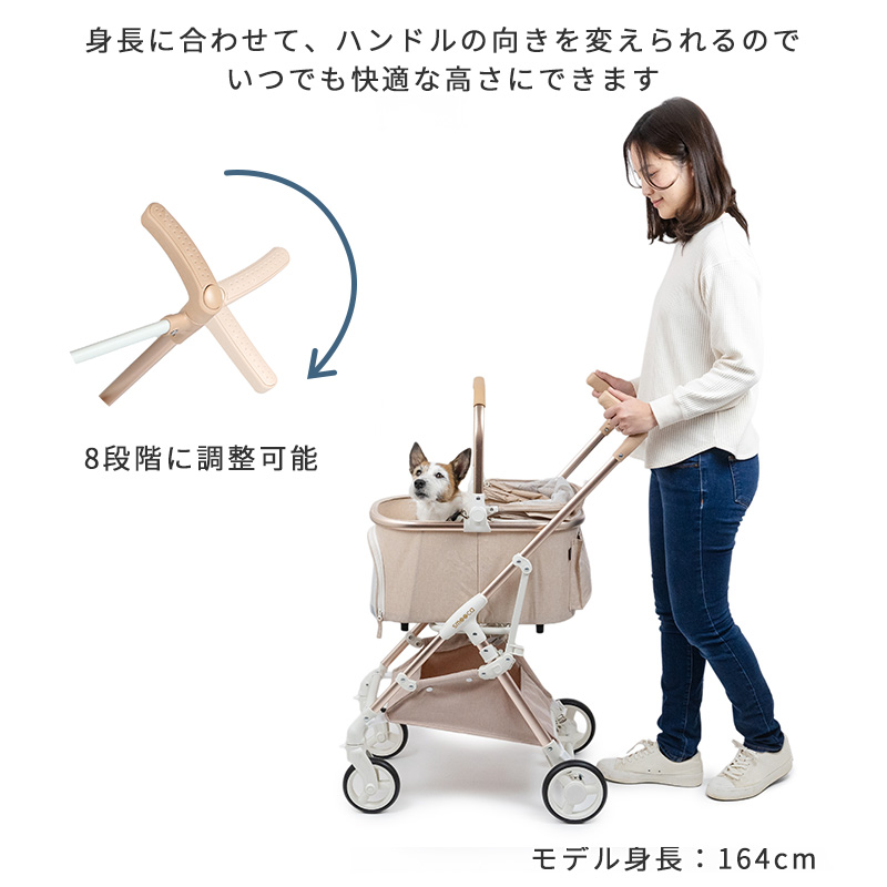 PET PARADISE 犬 ペットカート バギー smooca mini ペット