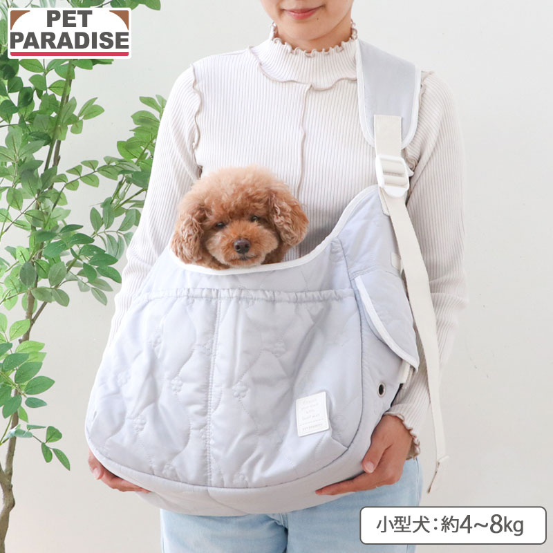 PET PARADISE（ペットパラダイス） 犬 キャリーバッグ 花キルティング