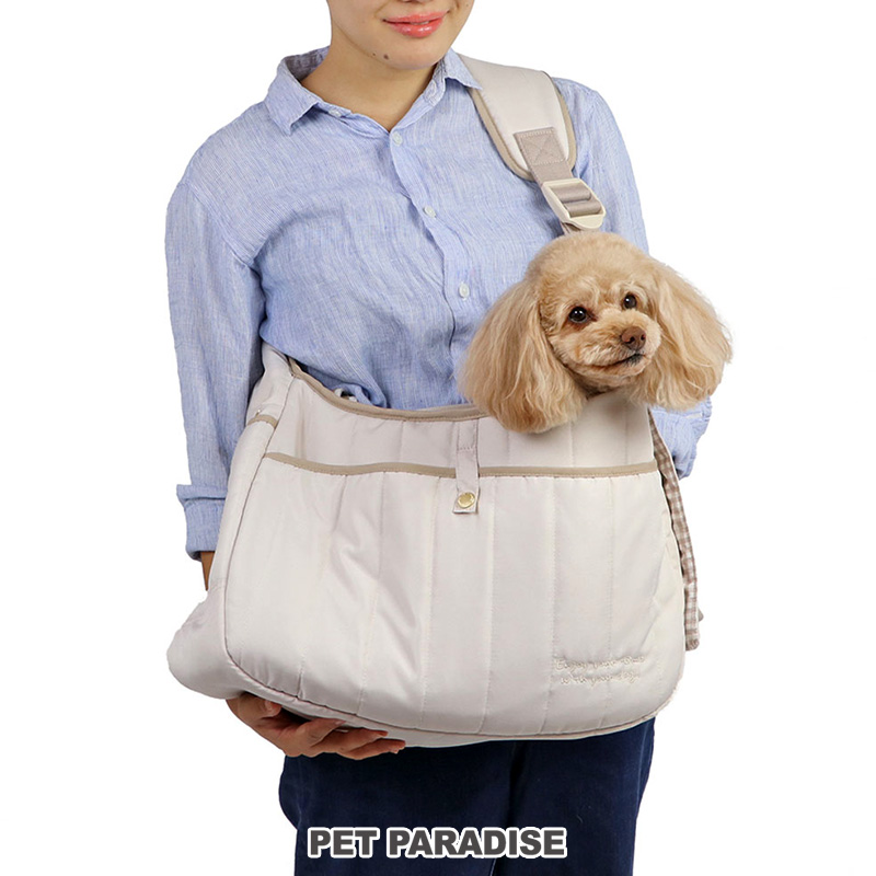 PET PARADISE 犬 キャリーバッグ 〔 超小型犬 〕キルティング