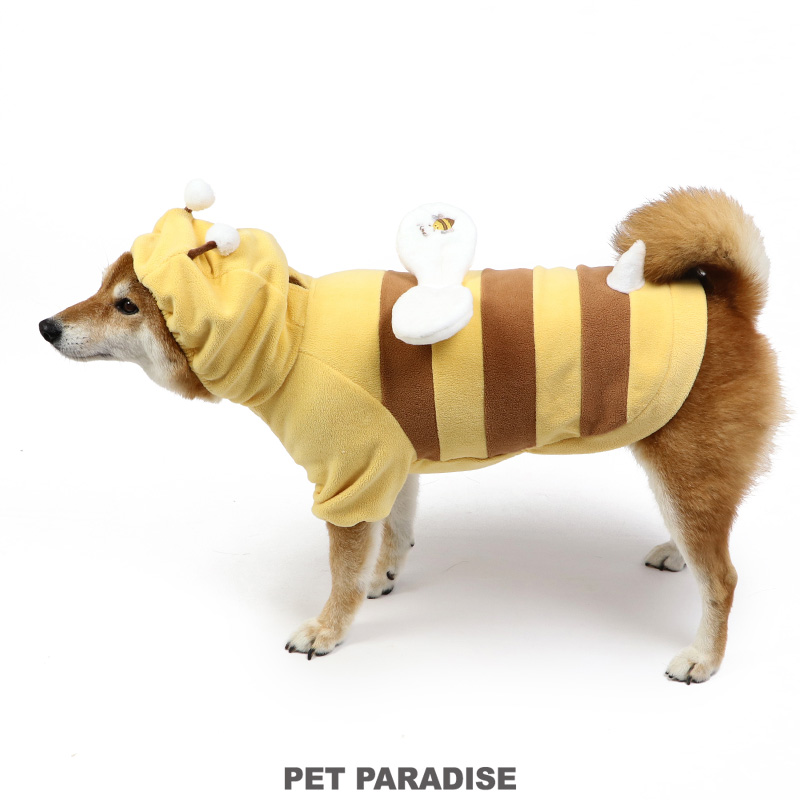 PET PARADISE 犬 服 秋冬 パーカー 蜂 〔中型犬〕 なりきり | 猫