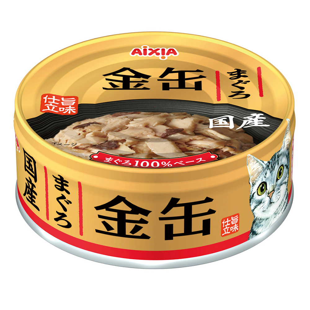 アイシア（AIXIA） 黒缶3P かつお 160g×3缶パック（キャットフード