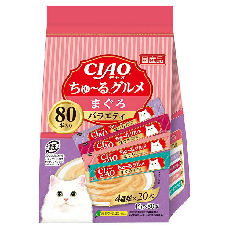 INABA ちゅ〜る いなばペット CIAO チャオ 総合栄養食バラエティ 14g