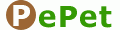 ペット用品のPePet ロゴ