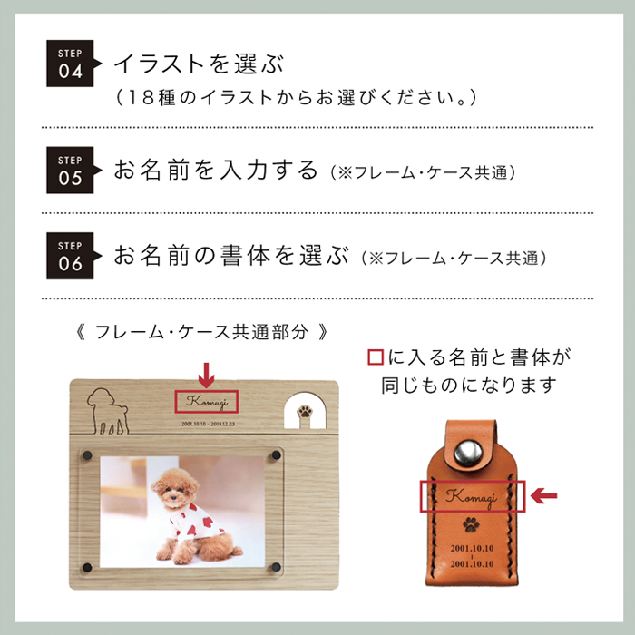 メモリアルフォトフレーム