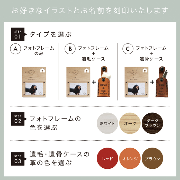 メモリアルフォトフレーム