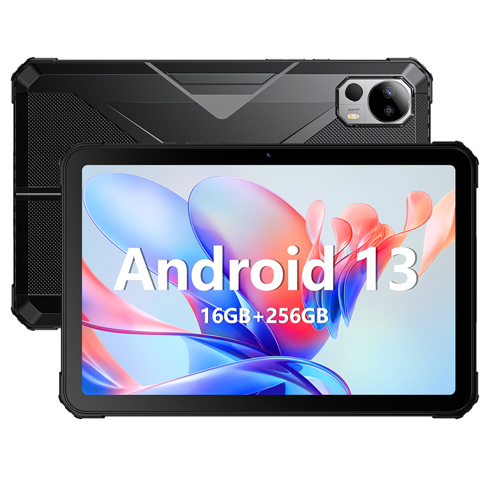 Android 13 防水タブレット お風呂 FOSSiBOT DT1 11000mAh 大容量 10.4インチ 2KFHD 大画面 16GB 256GB 耐衝撃