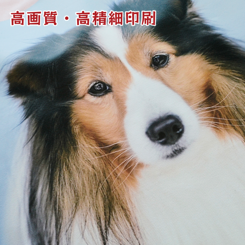 犬 オリジナル クッション 帆布生地カバー「 ...の詳細画像3