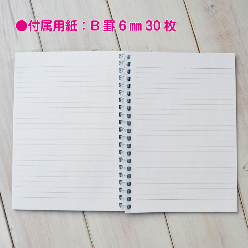 B6サイズ 増やせるリングノート