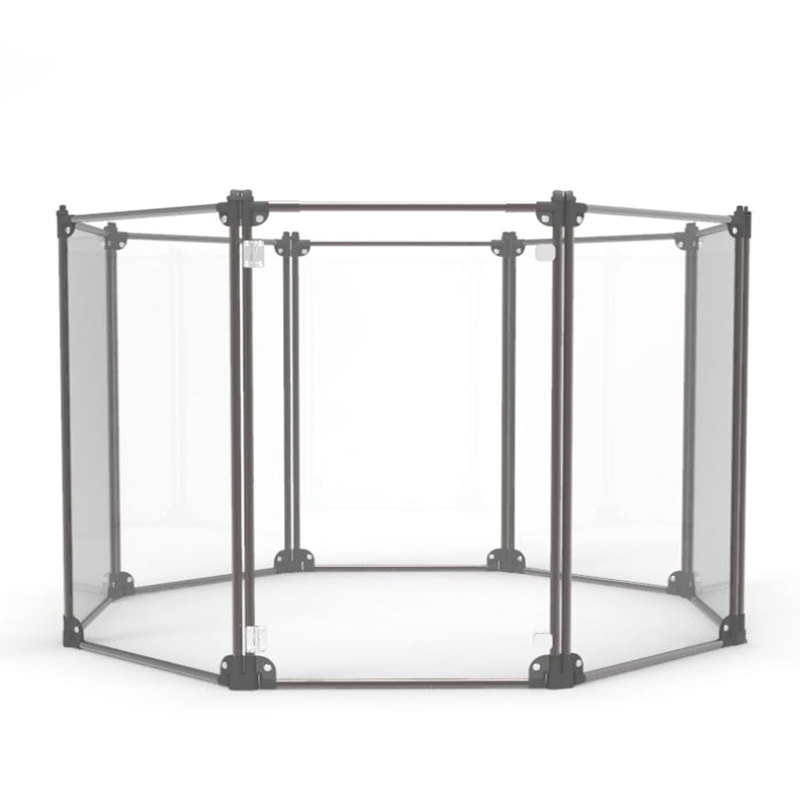 犬 サークル ケージ Petifam クリアサークル 8面パネル H90cm : ペット