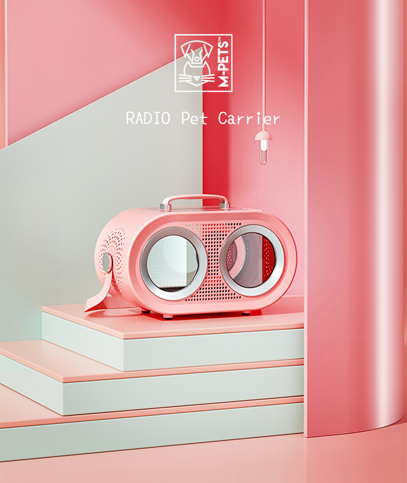 MーPETS ペット用品 猫 キャリー ショルダー おしゃれ M-PETS ラジオ