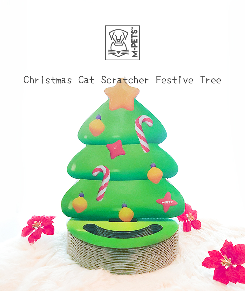 MーPETS ペット用品 猫 爪とぎ クリスマス プレゼント M-PETS