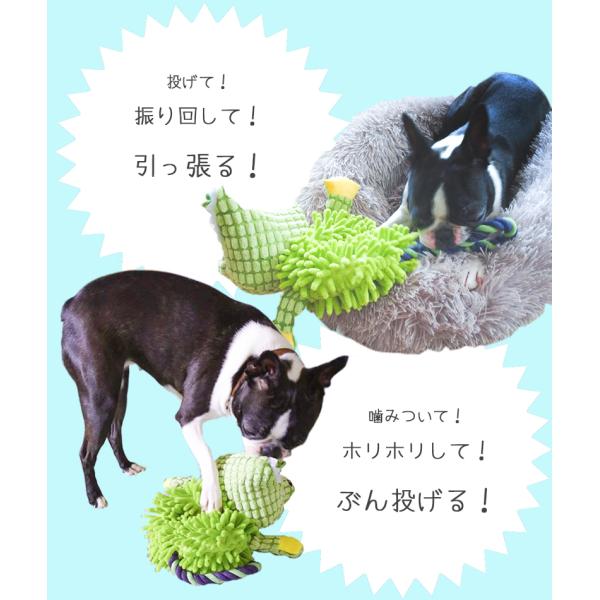 犬 おもちゃ 大きめ M-PETS ANIMOモップ Petifam : ペットグッズ