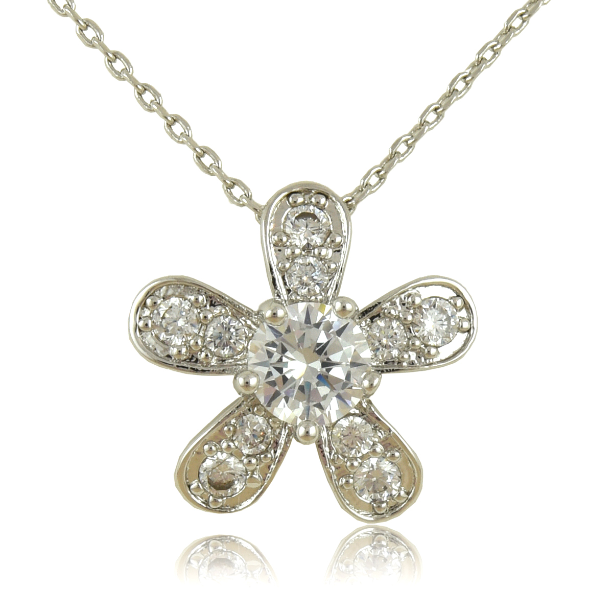 SWAROVSKI - 美品 スワロフスキー ネックレス フラワーモチーフ