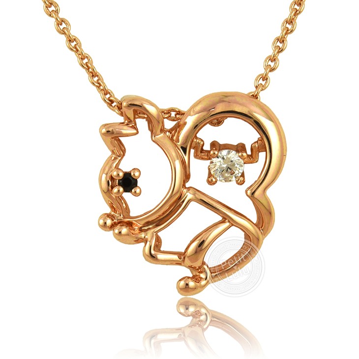 Petit Lulu（プチルル） ネックレス レディース りす アニマル