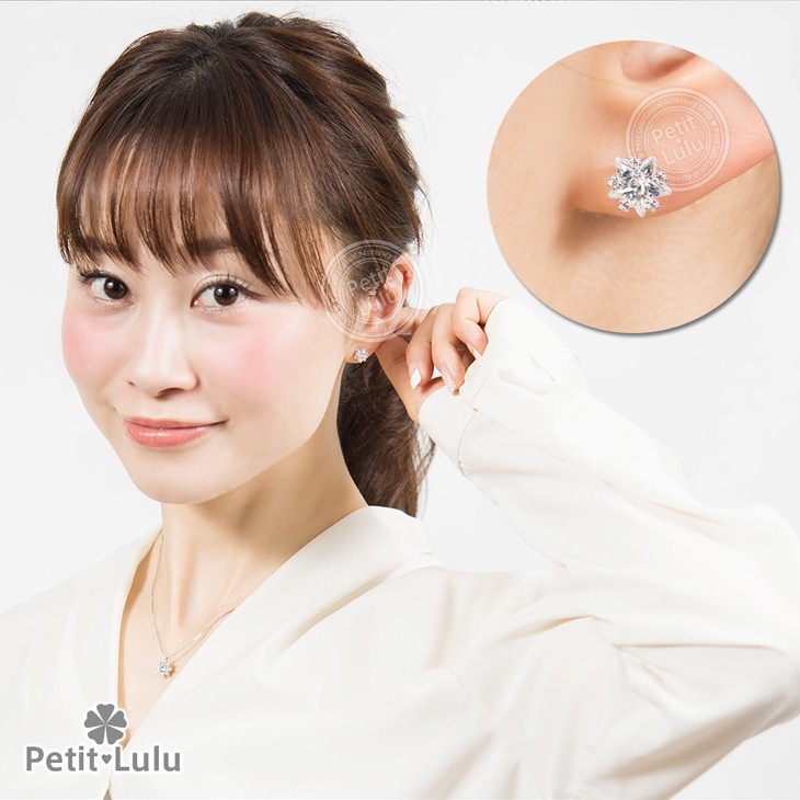 毎日つけたい！結び目ピアス シルバー LOULOU Petit Lulu ピアス 母の日 金属アレルギー対応 pierce