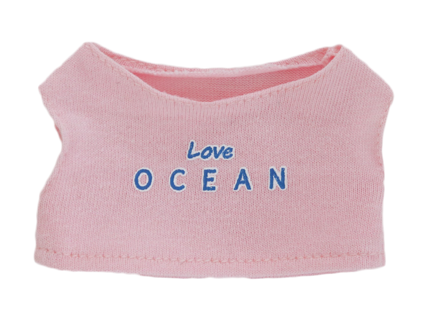 ぬいぐるみ 服 Tシャツ ボーダー LoveOCEAN テディベア 洋服 身長12cm用 4S 着せ替え ぬい ぬいばサイズ 誕生日プレゼント  プティルウ :7353:テディベアギフト専門店プティルウ - 通販 - Yahoo!ショッピング