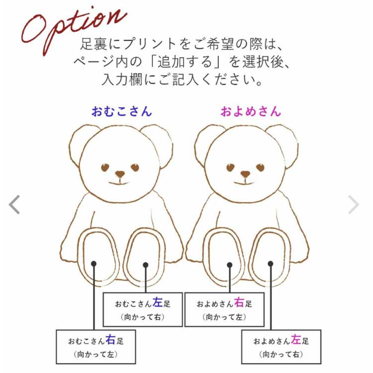 カジュアルウェディングベア　お名前入り　KUU＆FUU　結婚祝い