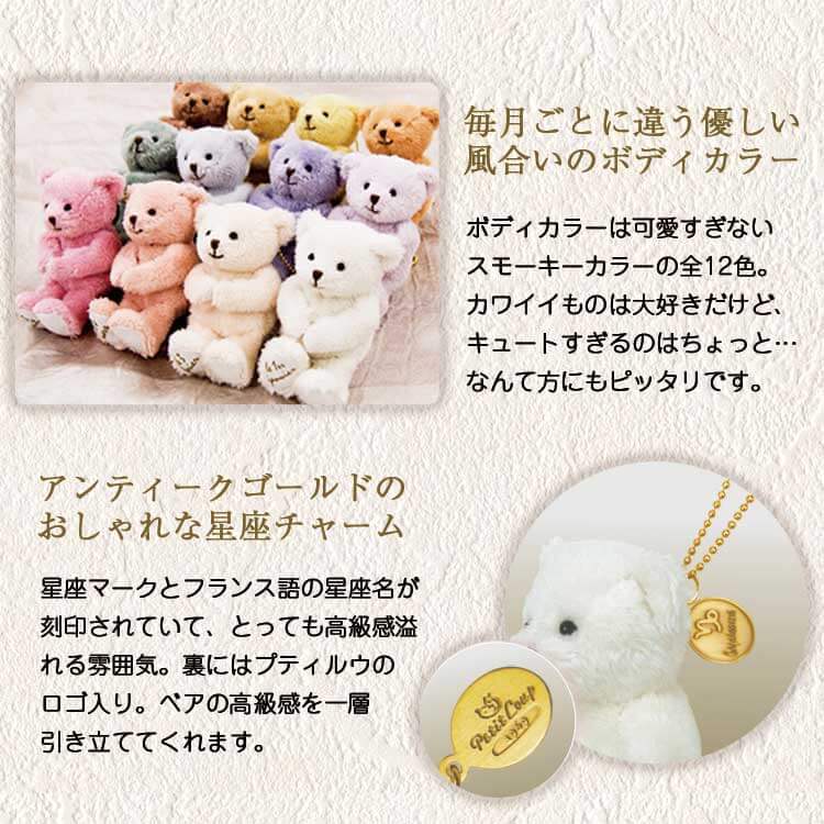 テディベアくまぬいぐるみ誕生日