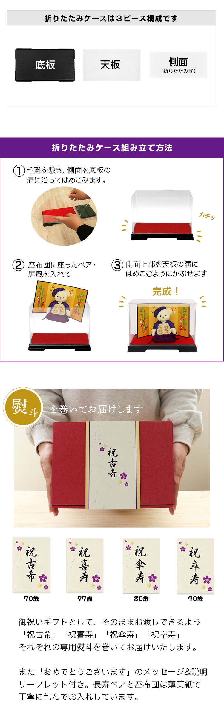 古希 喜寿 傘寿 卒寿 お祝い