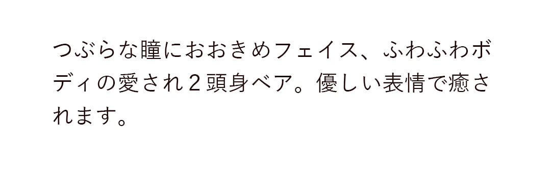 ぬいぐるみ テディベア　moco 誕生日プレゼント