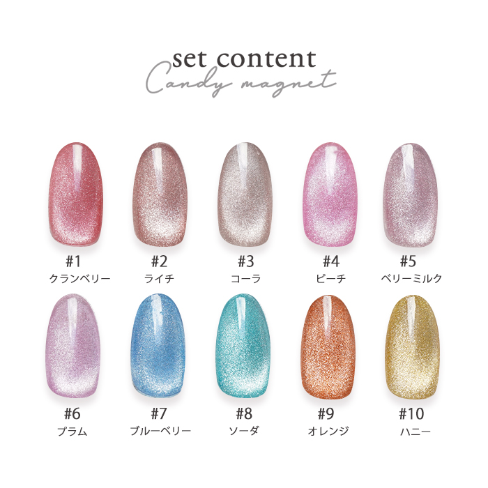 petitprice（プチプラ） inbity キャンディマグネットジェル[4ml×全10