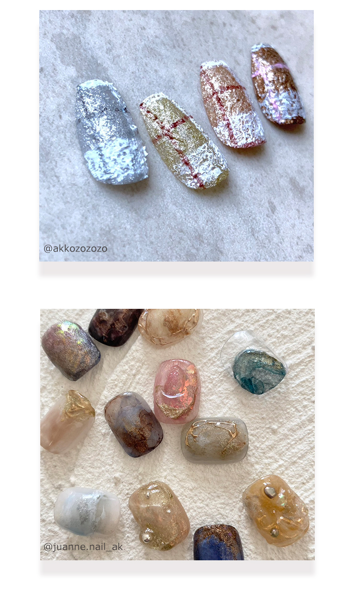 グリッティジェルアートサンプル