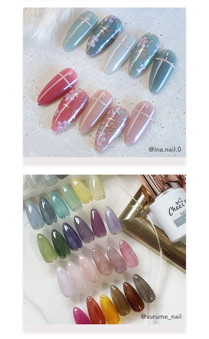 petitprice（プチプラ） 2023年チアポリ新色30色 CheerGel ジェル