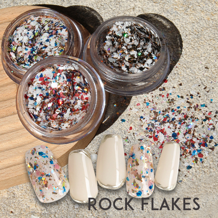 ジェル ネイル用品 まとめ売り ネイルアート ラメ リーフジェル プティール petitprice（プチプラ） ロックフレーク ネイルアート ジェルネイル