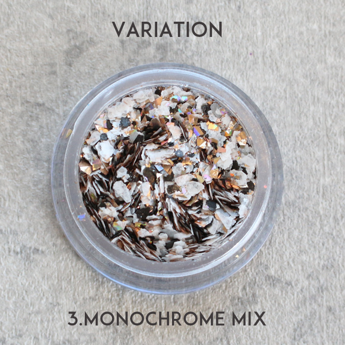 petitprice（プチプラ） ロックフレーク ネイルアート ジェルネイル