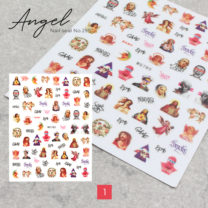 petitprice（プチプラ） ネイルシール【295】エンジェル ジェルネイル