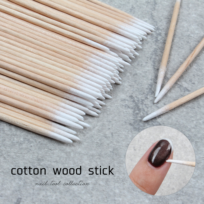 コットンウッドスティック ジェル ジェルネイル ネイルオフ ネイル用