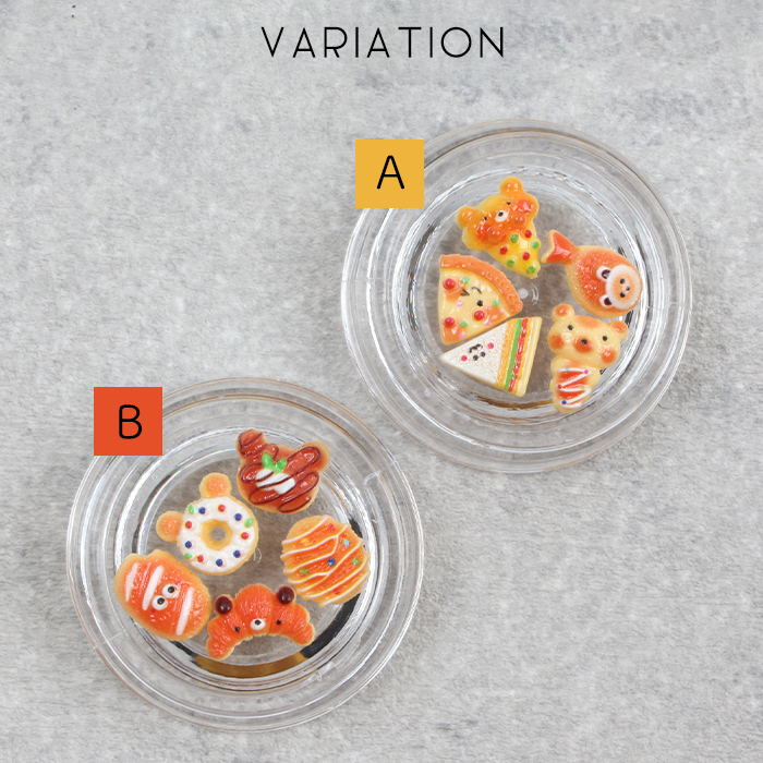 petitprice（プチプラ） フードパーツアソート ネイル パーツ ジェル