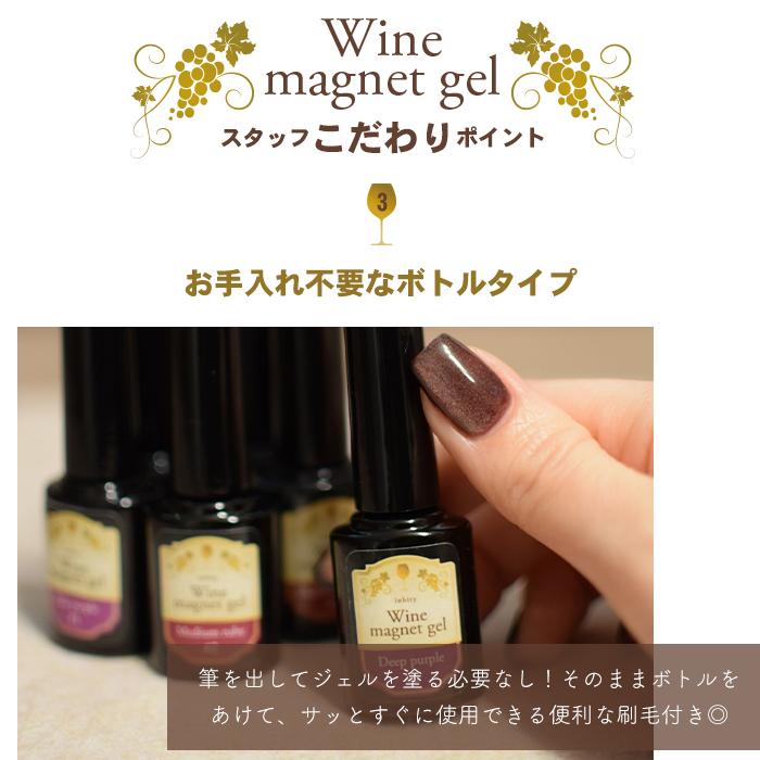 petitprice（プチプラ） inbity ワインマグネットジェル 全色セット 全
