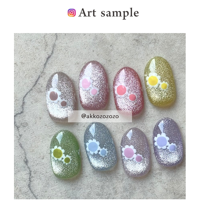 inbity シャーベットマグネットジェル[8ml×全8色セット] マグネット