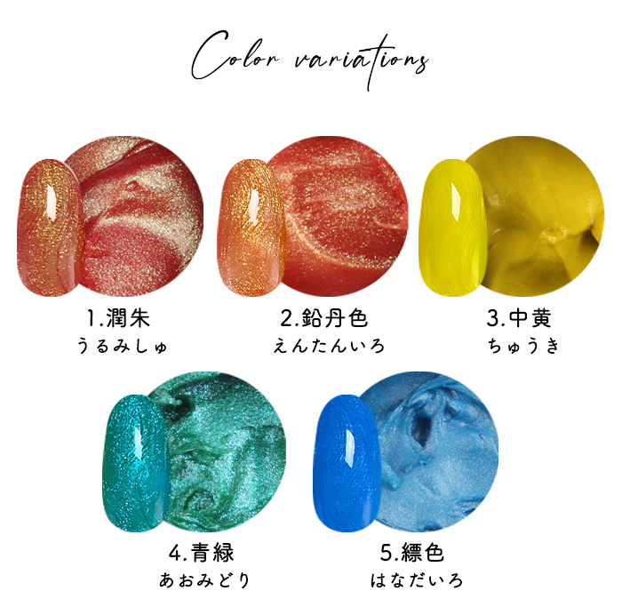 inbity キャンバスジェル ビビッドシリーズ ネイル カラー ジェル