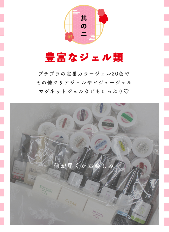 送料無料 復刻 GRACIEL BOX 福袋 ジェルネイル パーツ シール
