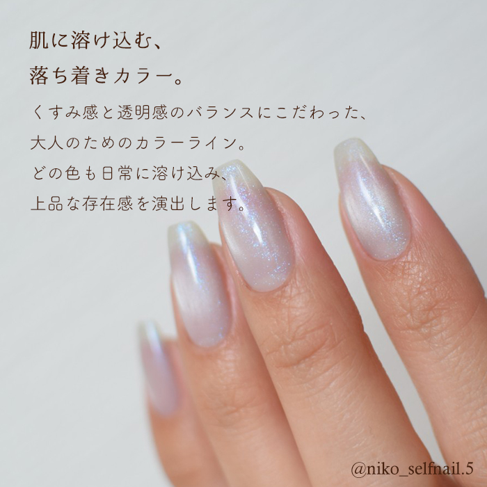 全色セット】青ラメがさりげなく輝くシャンパンカラーの微粒子